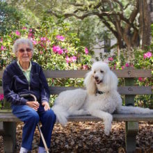 Idosa de 90 anos recusou a quimioterapia e começou a viajar com seu cachorro