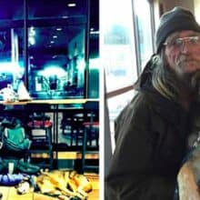 Morador de rua e seu cão entraram em um famoso café, todos queriam que ele fosse embora, mas algo surpreendente aconteceu