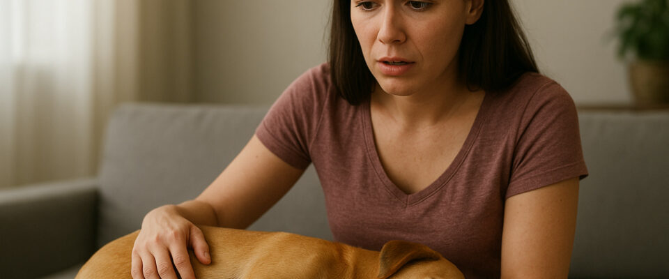 Dona leva cachorro às pressas ao veterinário e descobre algo inacreditável Dona leva cachorro às pressas ao veterinário e descobre algo inacreditável